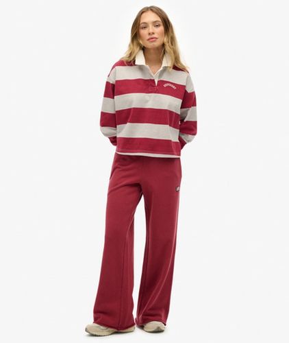 Damen Athletic Essentials Jogginghose mit Geradem Bein - Größe: 36 - Superdry - Modalova