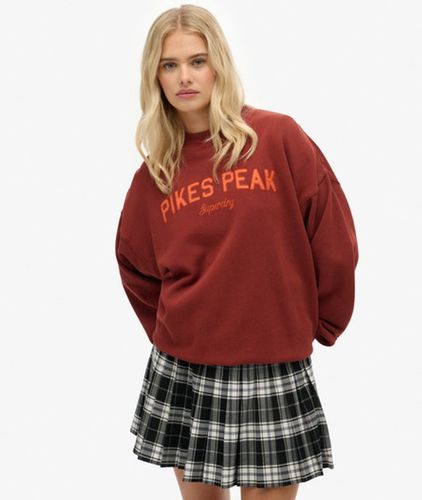 Damen Lässiges Outdoor Location Sweatshirt mit Rundhalsausschnitt - Größe: 40 - Superdry - Modalova