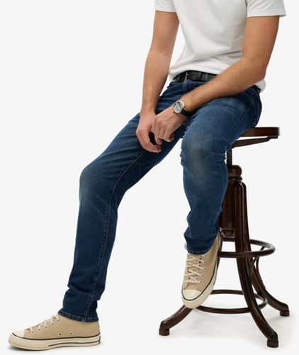 Herren Schmal Geschnittene Jeans aus Bio-baumwolle - Größe: 30/30 - Superdry - Modalova