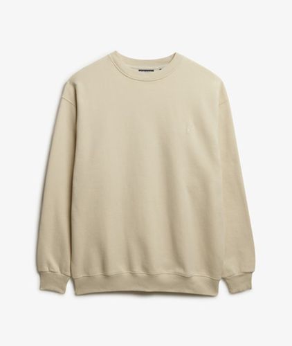 Men's Blank Oversized Crew Sweatshirt - Size: L - Superdry - Modalova