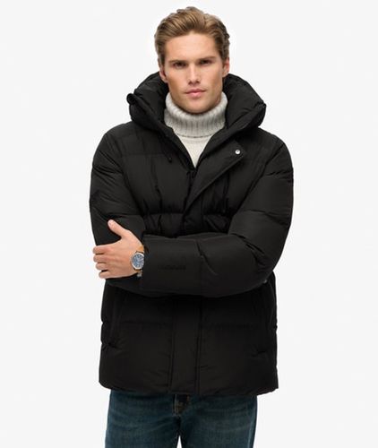 Men's Hooded Mid Length Sports Puffer Jacket - Size: Xxl - Superdry - Modalova