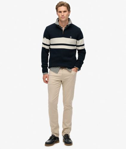 Herren The Merchant Store - Satin-hose mit Fünf Taschen - Größe: 32/32 - Superdry - Modalova