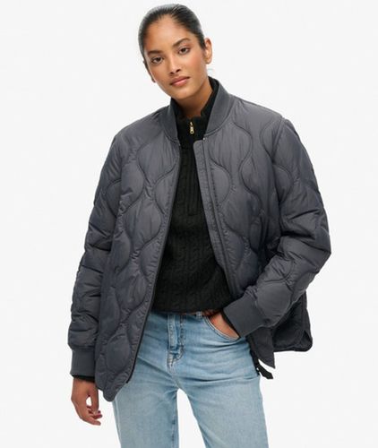 Damen Kurze Steppjacke - Größe: 36 - Superdry - Modalova