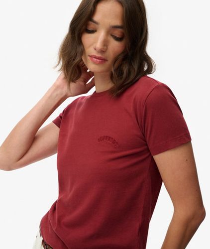 Damen Figurbetontes Essential Logo T-shirt - Größe: 38 - Superdry - Modalova