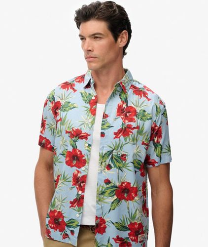 Herren Hemd mit Hawaii-print - Größe: S - Superdry - Modalova