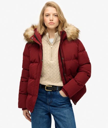 Damen Everest Steppjacke mit Fünf Baffeln - Größe: 40 - Superdry - Modalova