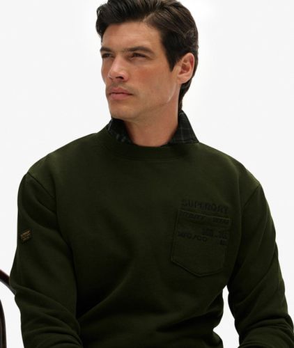 Herren Lockeres Utility-sweatshirt - Größe: L - Superdry - Modalova