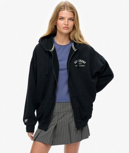 Damen Athletic Essentials OverGröße-kapuzenjacke - Größe: 40 - Superdry - Modalova