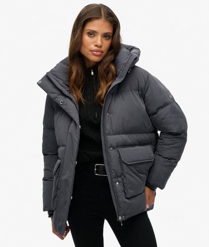 Damen Kurze Duvet Steppjacke - Größe: 36 - Superdry - Modalova