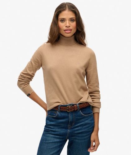 Damen Klassischer Rollkragenpullover - Größe: 44 - Superdry - Modalova