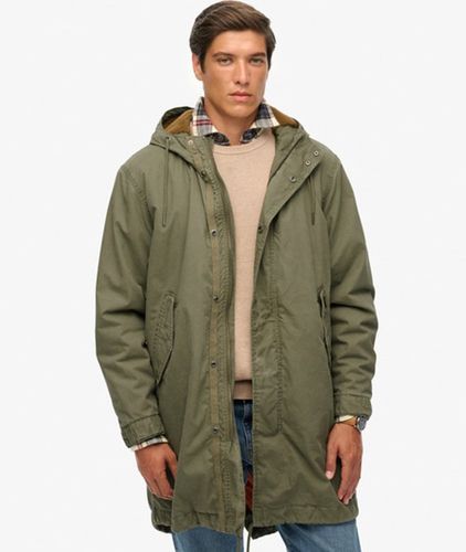 Herren Military Parka - Größe: M - Superdry - Modalova