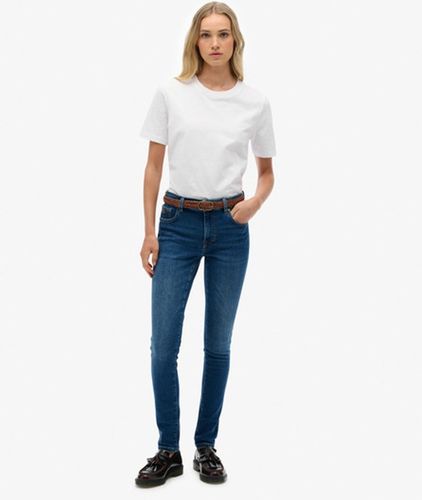 Damen Skinny Jeans aus Bio-baumwolle mit Mittlerer Leibhöhe - Größe: 28/32 - Superdry - Modalova