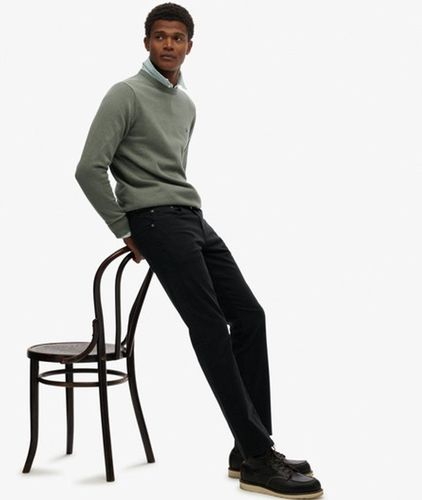 Herren The Merchant Store - Satin-hose mit Fünf Taschen - Größe: 30/32 - Superdry - Modalova