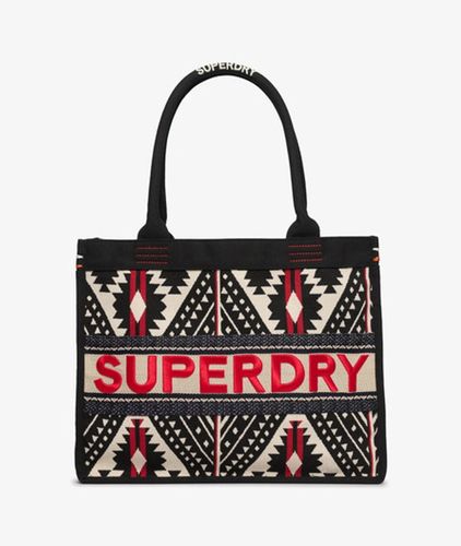 Women's Luxe Embroidered Tote Bag / / Multi - Size: 42x34x15cm - Superdry - Modalova