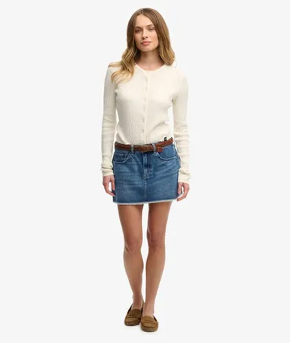 Women's Denim Mini Skirt / Venice Authentic - Size: 30 - Superdry - Modalova