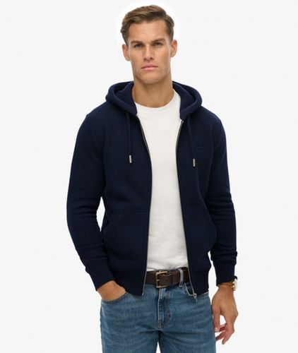 Herren Vintage Logo Kapuzenjacke mit Stickerei - Größe: L - Superdry - Modalova
