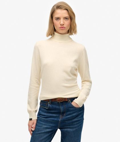 Damen Klassischer Rollkragenpullover - Größe: 36 - Superdry - Modalova