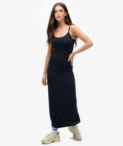 Damen Athletic Essentials Maxi-trägerkleid aus Jersey - Größe: 44 - Superdry - Modalova
