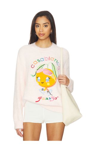 Character Intarsia Crew Sweater in . Taglia L. Also in M, S, XS - Casablanca - Modalova