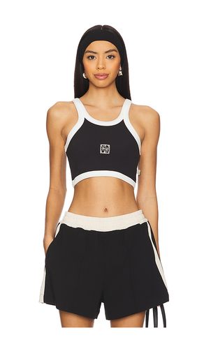 Monogram Cropped Tank in . Taglia L. Also in M, XL, XS - Araminta James - Modalova