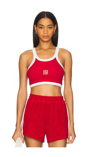 Monogram Cropped Tank in . Taglia L. Also in S, XL, XS - Araminta James - Modalova