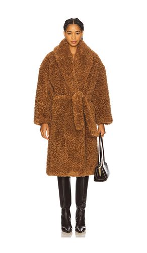 Long Teddy Wrap Coat en . Taille L. Also en M, S - Atlein - Modalova