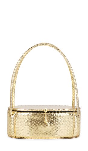 Bolsa ovalada en color oro metálico talla all - Alexis - Modalova