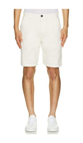 Twill cargo short en color blanco talla 30 (también en 32) - Barbour - Modalova
