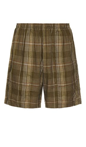 Gym Shorts Mesh Plaid en . Taille L. Also en M, S, XL - Beams Plus - Modalova