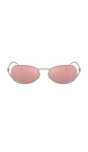 Diesel Oval Sunglasses in Pink - Diesel - Modalova