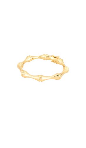 Brazalete bambu en color oro metálico talla all - Eddie Borgo - Modalova