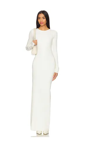 Long Sleeve Crewneck Maxi Dress in . Size L. Also in M, S, XS - Eterne - Modalova
