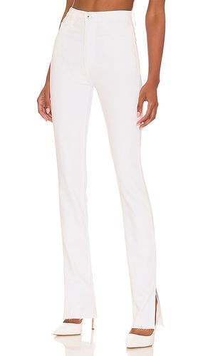 Valentina super high rise tower jean with slit jeans en color blanco talla 30 (también en 31) - Favorite Daughter - Modalova
