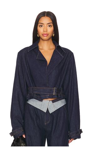 BLOUSON EN JEAN ASPHYN en -. Taille M. Also en S - OSIS STUDIO - Modalova