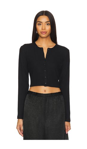 Cárdigan corto lauren en color negro talla L (también en M, S, XL, XS) - LESET - Modalova