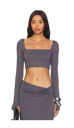 The jade top en color gris talla L (también en S, XS) - Nakedvice - Modalova