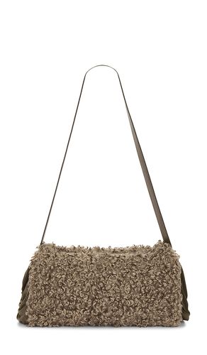 Bolsa para manguitos muff en color beige talla all - Norma Kamali - Modalova