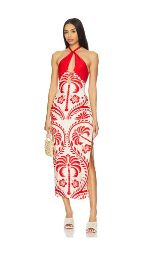 Vestido midi isla en color rojo talla L (también en M, S, XS) - SEVEN WONDERS - Modalova
