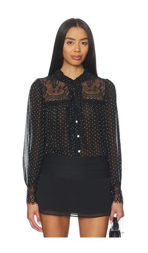 Melody polka dot top en color negro talla L (también en S, XS, XXS) - Sea - Modalova