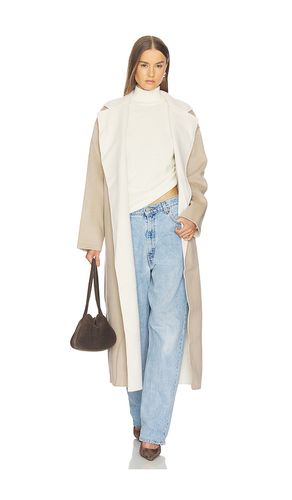 Abrigo anais en color beige talla L (también en M, S, XL, XS, XXS) - SRG - Modalova