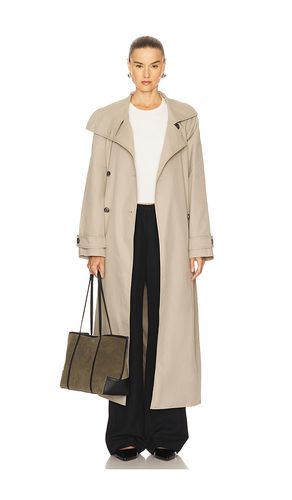 Abrigo sahayes en color beige talla L (también en S, XS) - SAMSOE SAMSOE - Modalova
