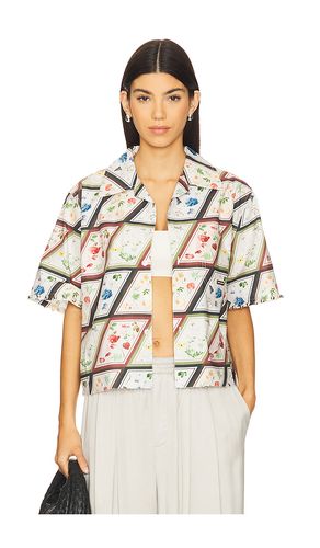 Cropped Camp Shirt in . Taglia L. Also in M, S, XS - PRIVATE POLICY - Modalova
