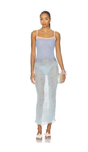 Maxivestido delicate en color azul talla M/L (también en XS/S) - Roberta Einer - Modalova