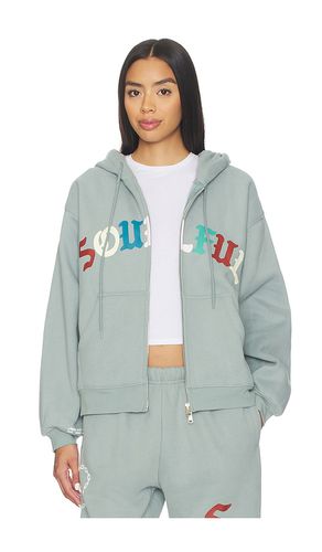 Soulful Relaxed Full Double Zip Jacket in . Taglia L/XL. Also in M/L, S/M, XS - The Mayfair Group - Modalova