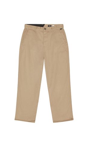 Pantalón billow en color bronce talla 30 (también en 33, 34, 36) - Volcom - Modalova