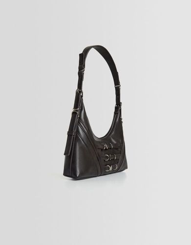 Bolso De Hombro Detalle Bskteen - Bershka - Modalova