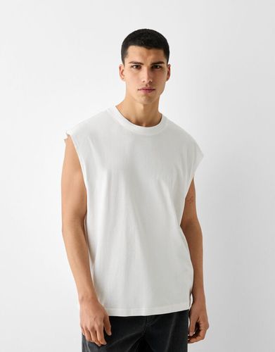 Camiseta Sin Mangas Oversize Hombre L - Bershka - Modalova