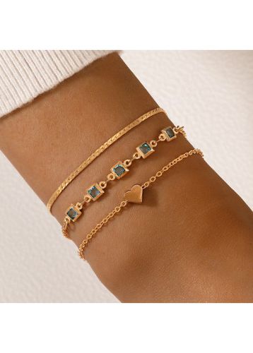 Golden Heart Bracelets & Bangles - unsigned - Modalova