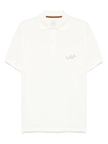 Paul Smith Logo Cotton Polo Shirt - Paul Smith - Modalova