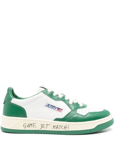 AUTRY Medalist Low Leather Sneakers - AUTRY - Modalova